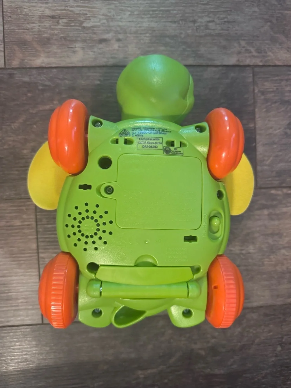 Fisher-Price Teal & Green Turtle ABC 123 Learning Walker Toy